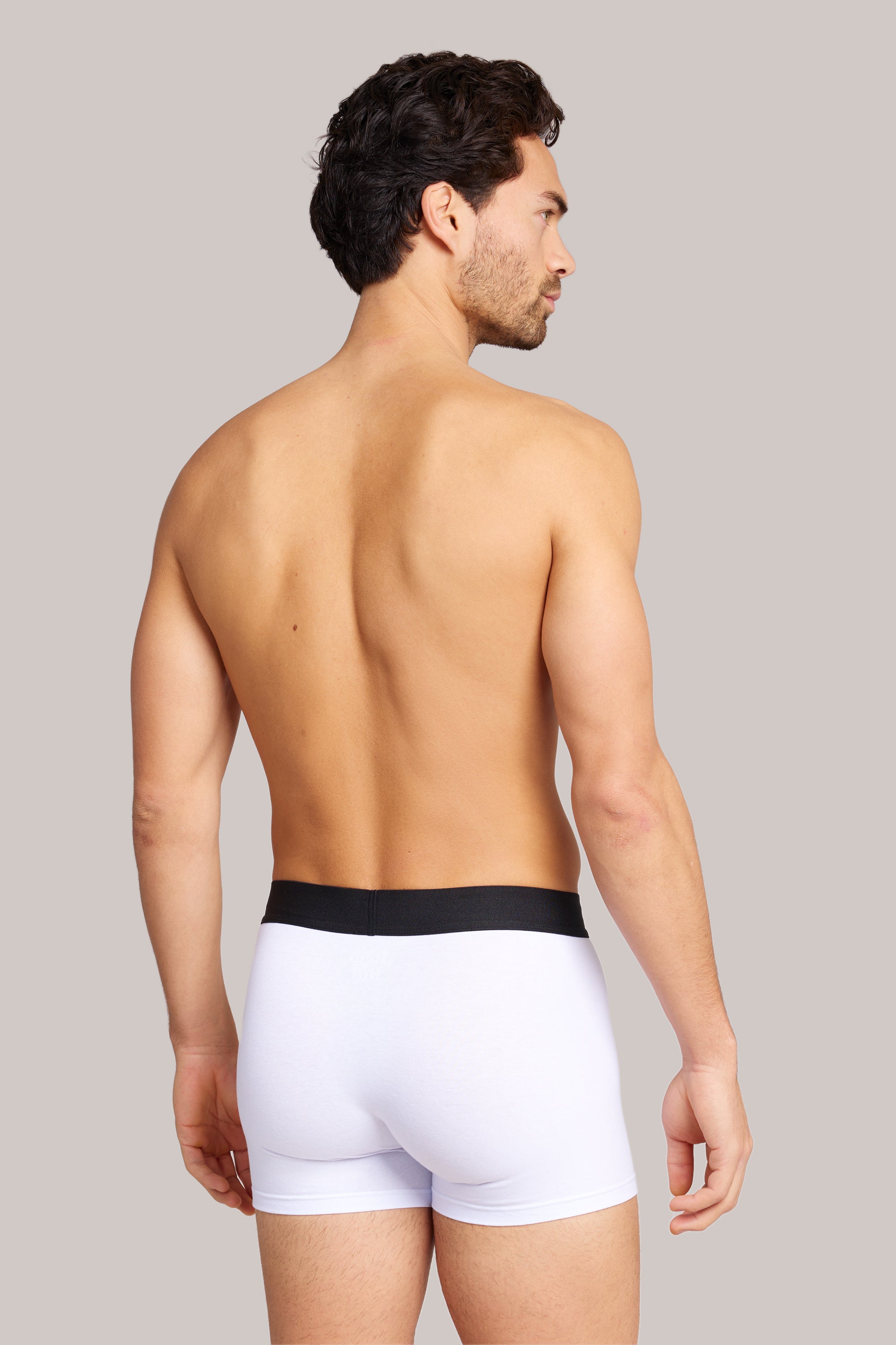 3er-Pack Herren Freizeitshorts - Weiß