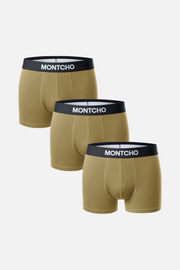 3er-Pack Herren Freizeitshorts - Grau