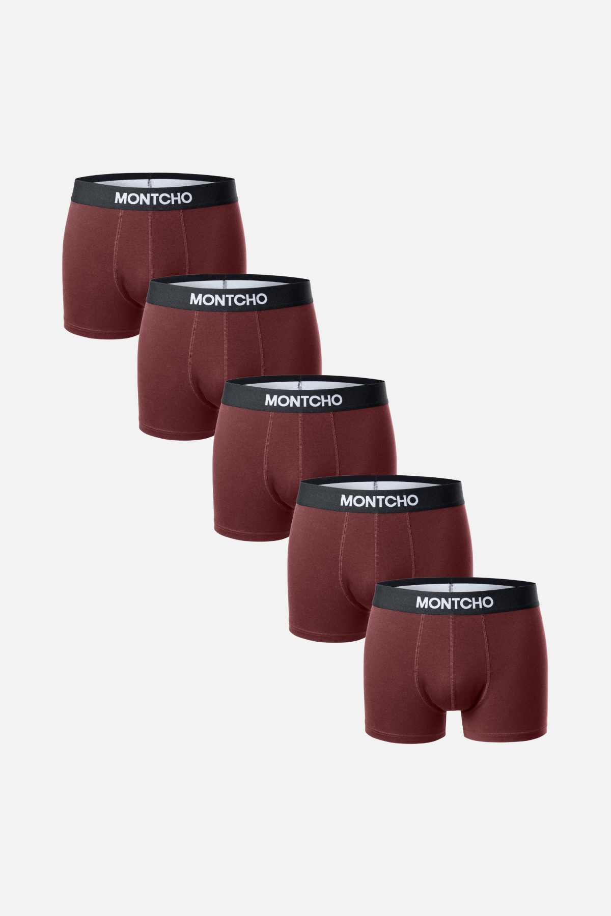 5-pack Heren Casual Trunks - Gris Foncé