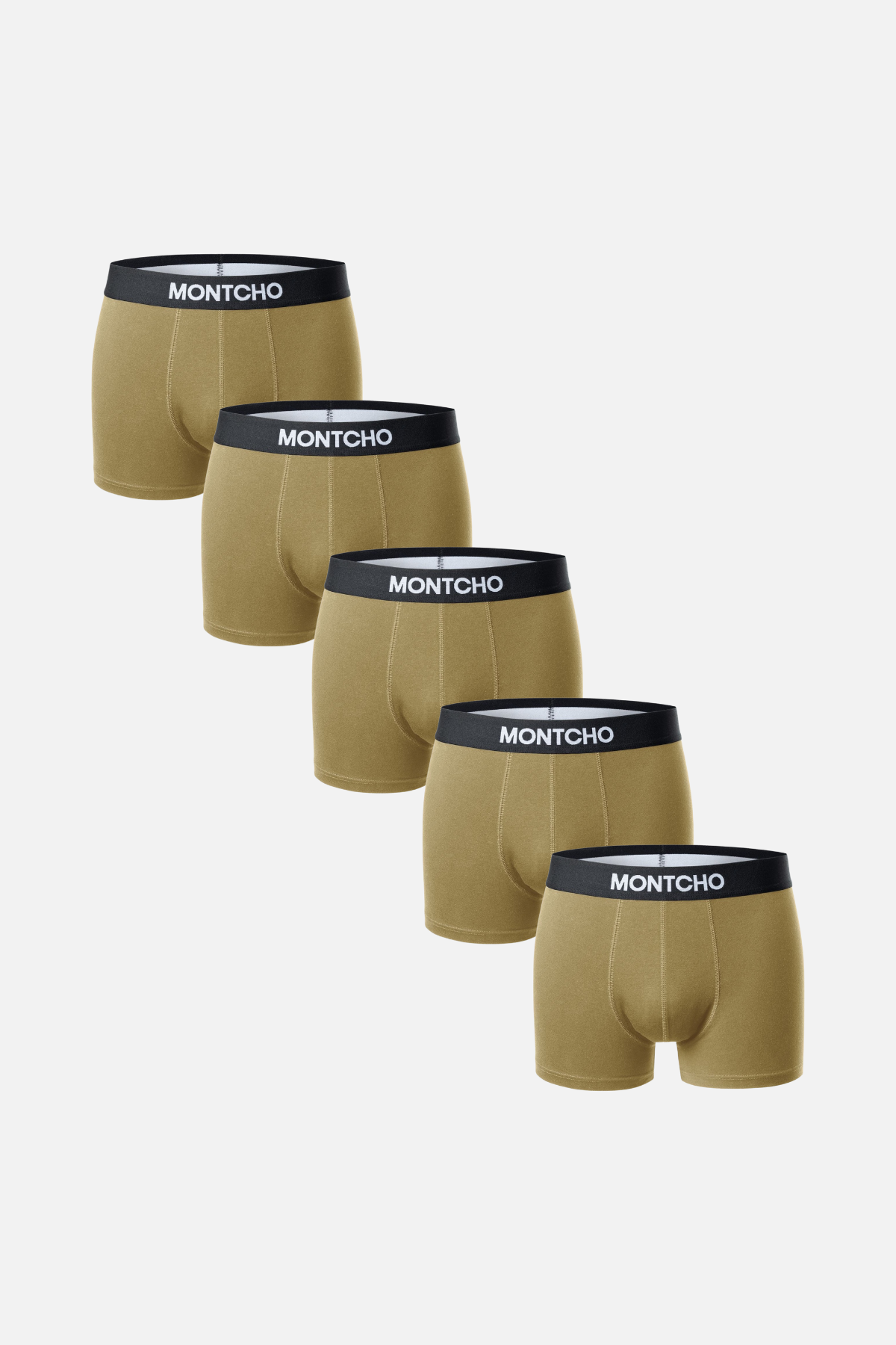 5-pack Heren Casual Trunks - Gris Foncé