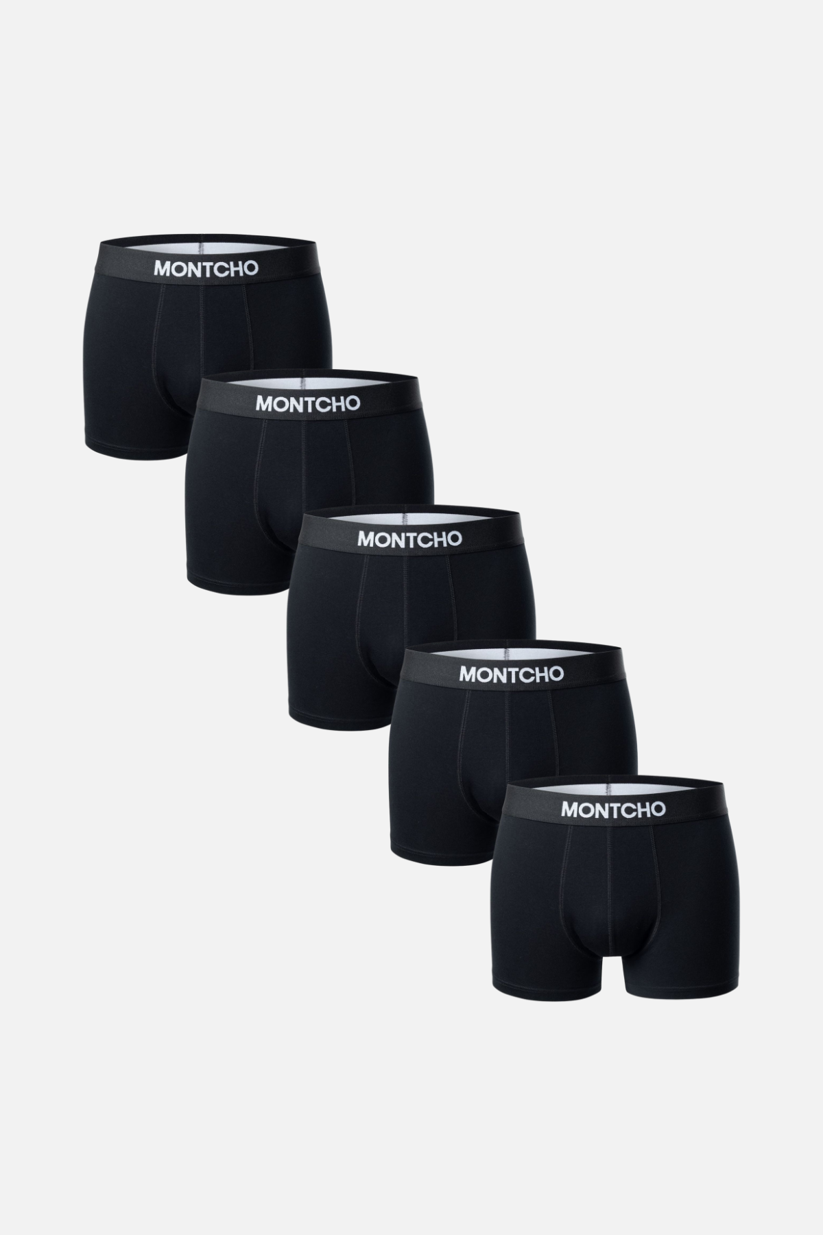 5-pack Heren Casual Trunks - Noir