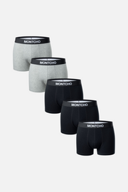 Heren Casual Trunks 5-pack - Essentials