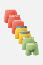 7-pack Men's Premium Boxers - Dynamic Colors