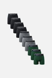 10er-Pack Boxershorts Herren Premium - Purer Komfort