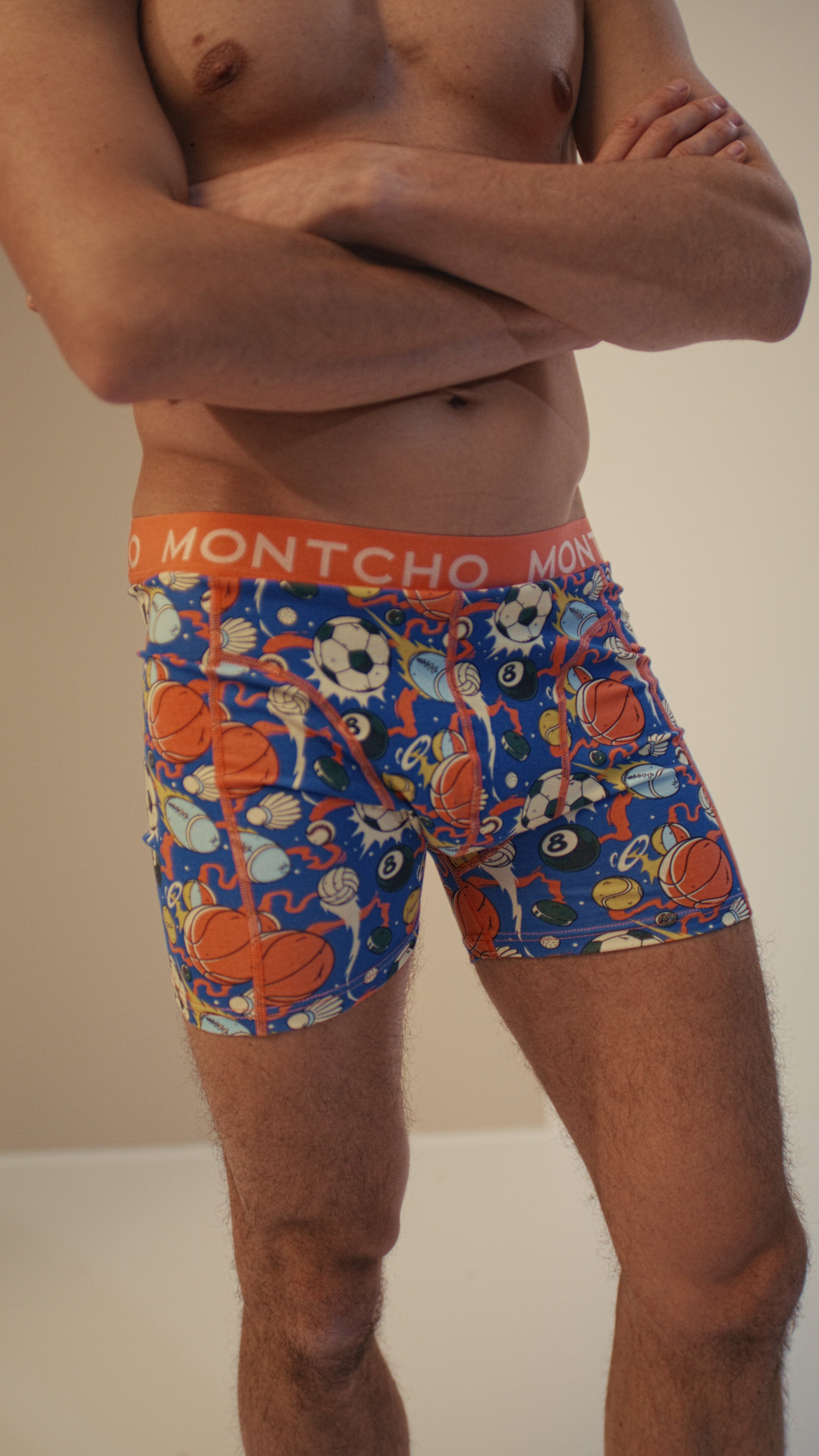 5-pack Men's Premium Boxers - Sunset Blaze