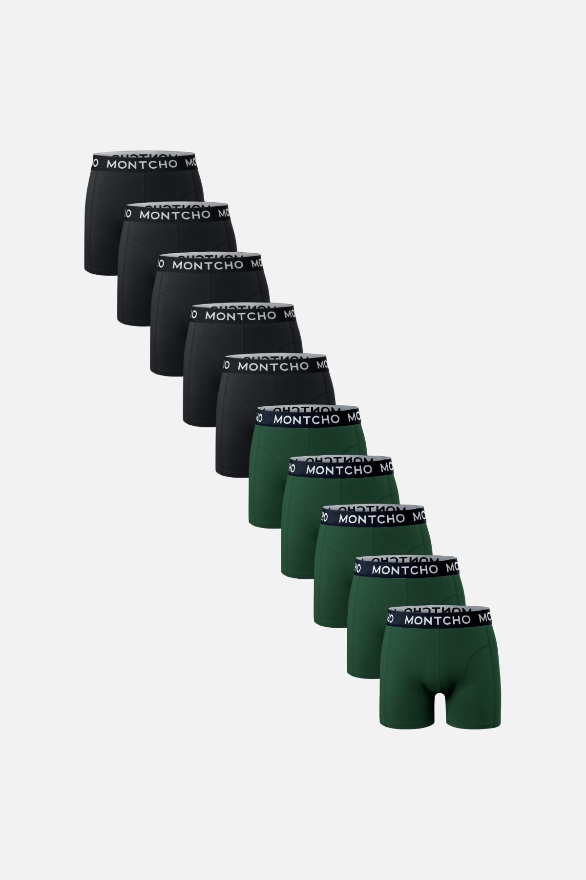10-pack Men's Premium Boxers - Nature
