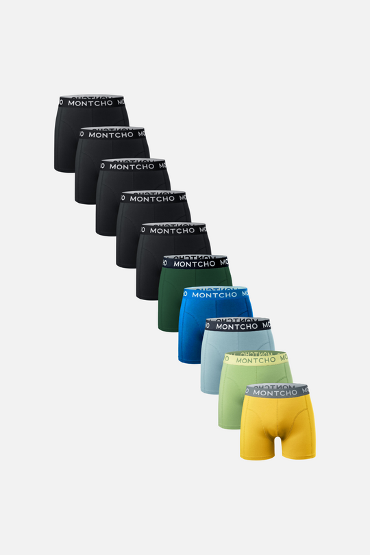 Lot de 10 boxers Homme Premium - Confort au quotidien