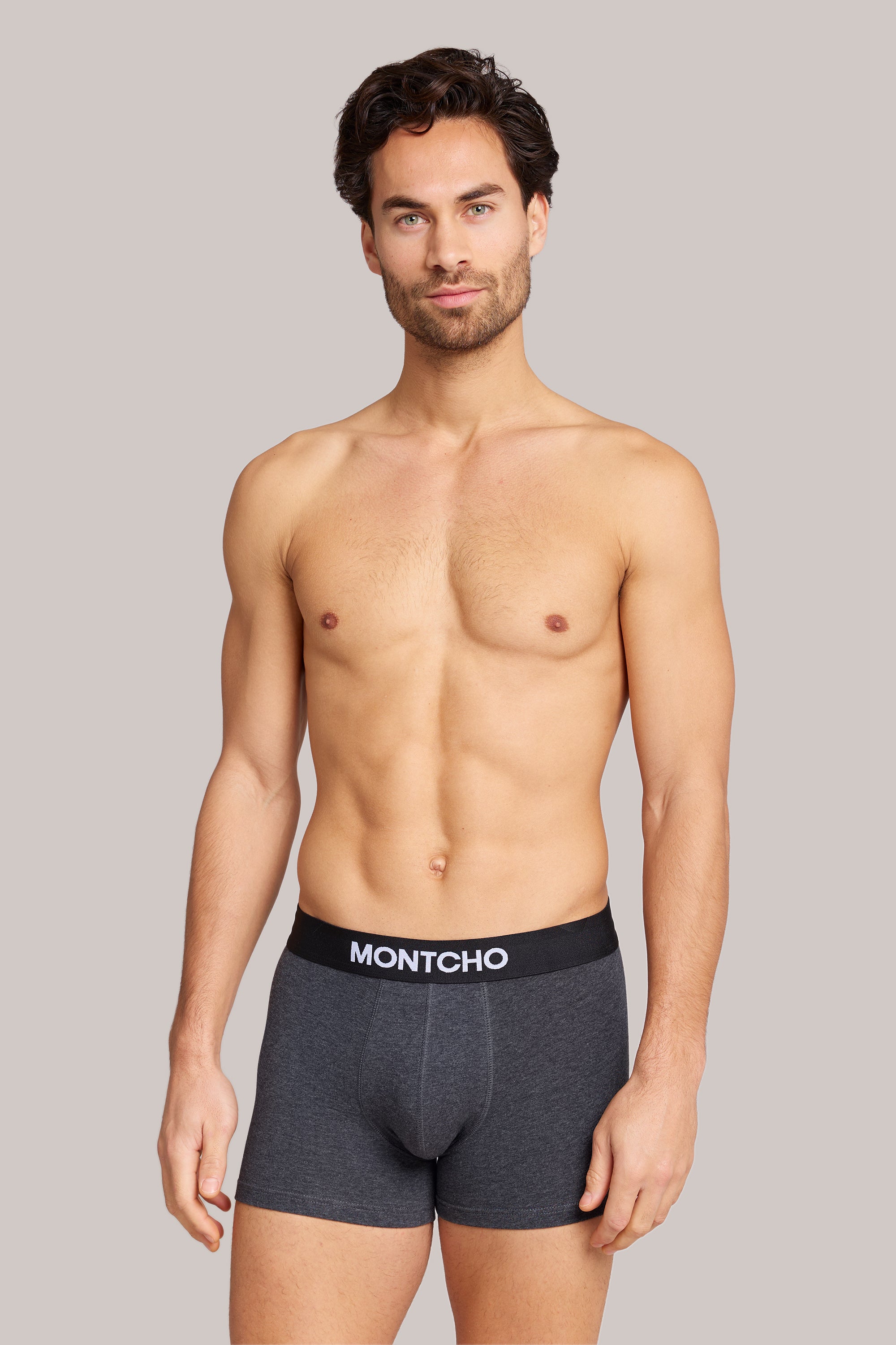 Heren Casual Trunks 5-pack - Shadow