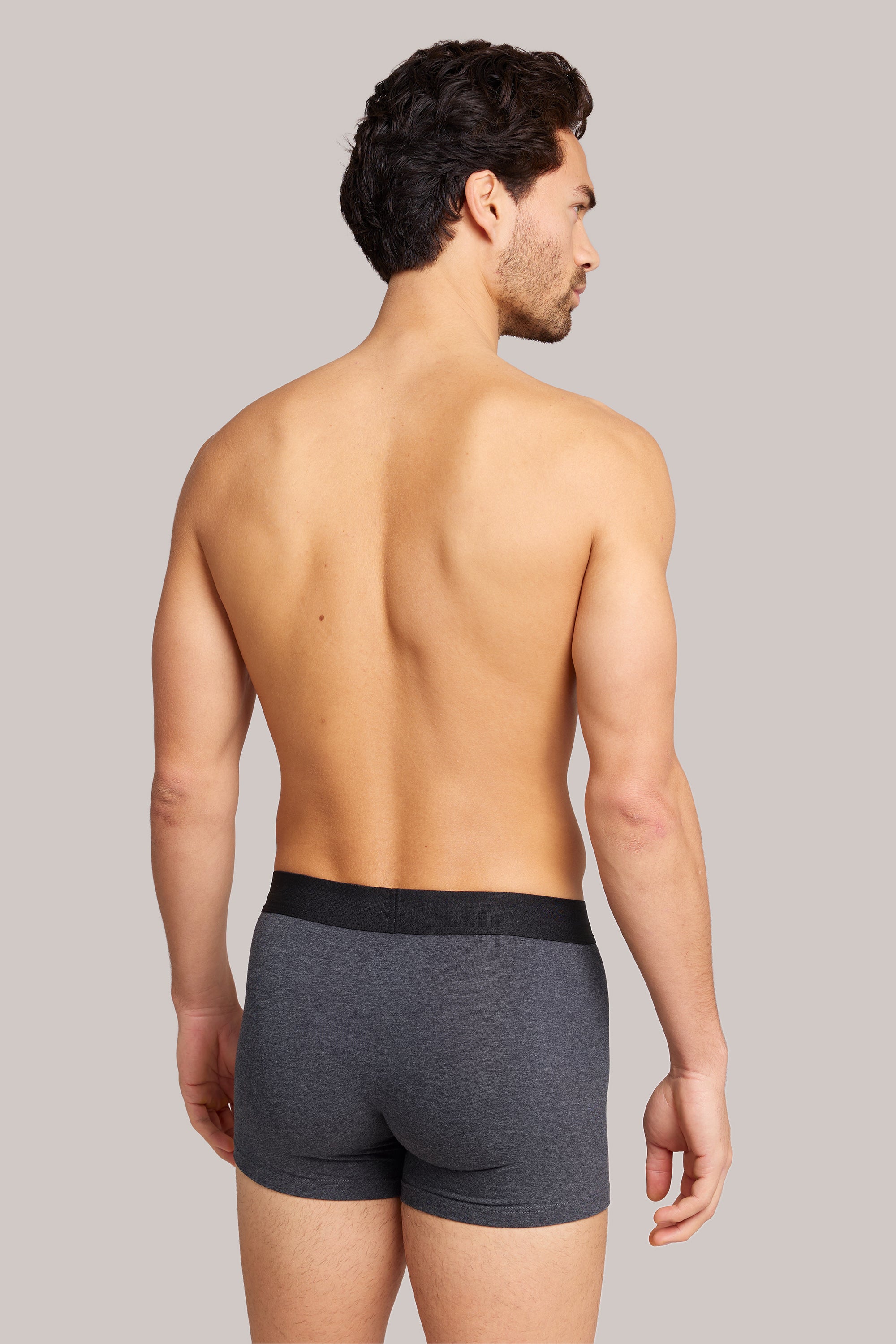 Heren Casual Trunks 3-pack - Shadow