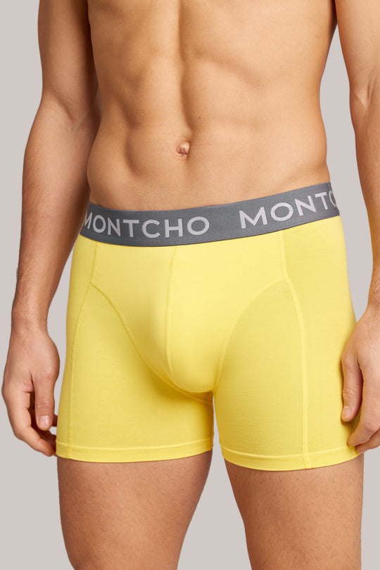 Heren Premium Boxershort 1-pack - Yellow