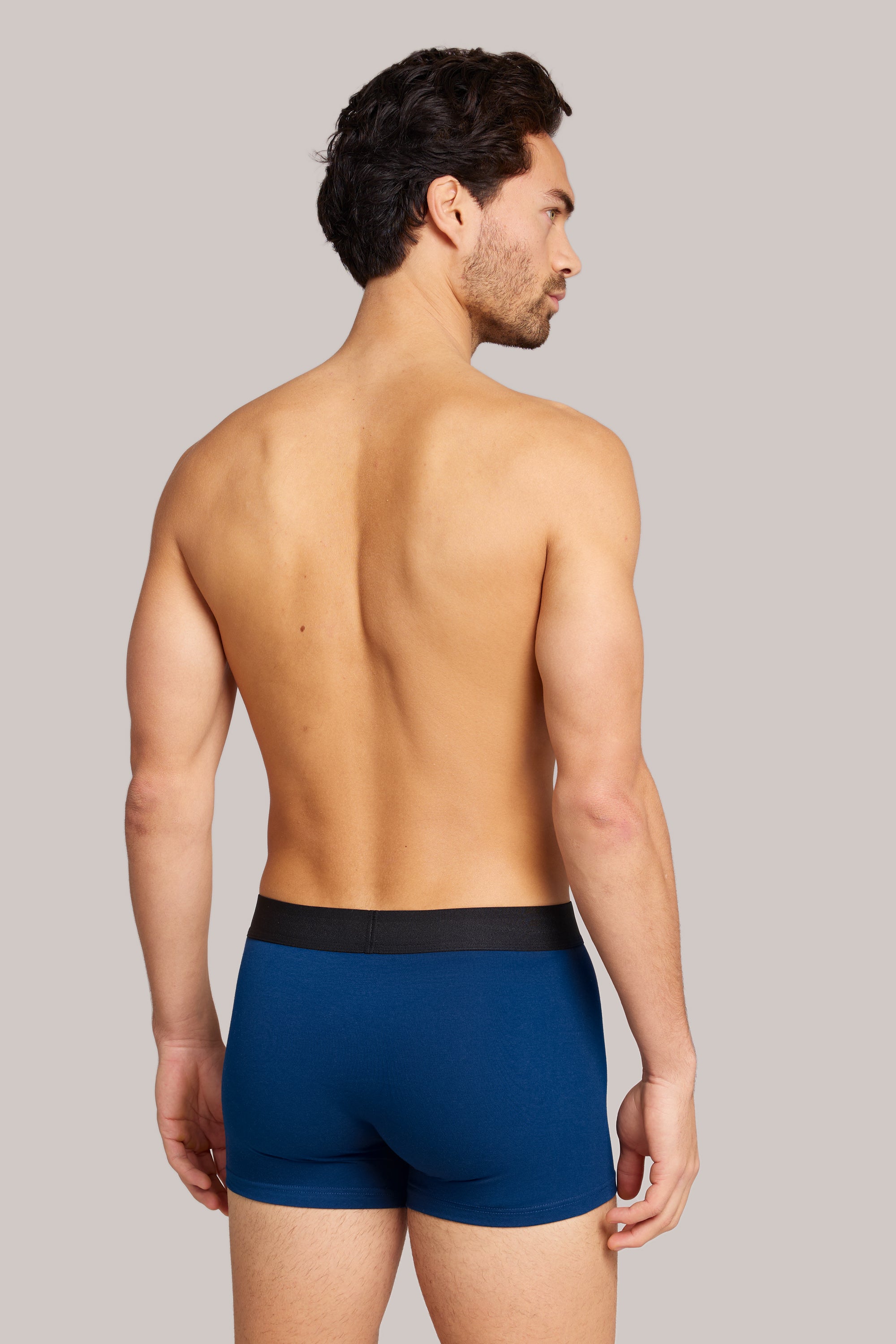 Heren Casual Trunks 3-pack - Midnight