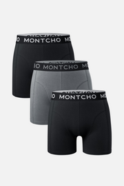 3-pack Men's Premium Boxers - Darkness