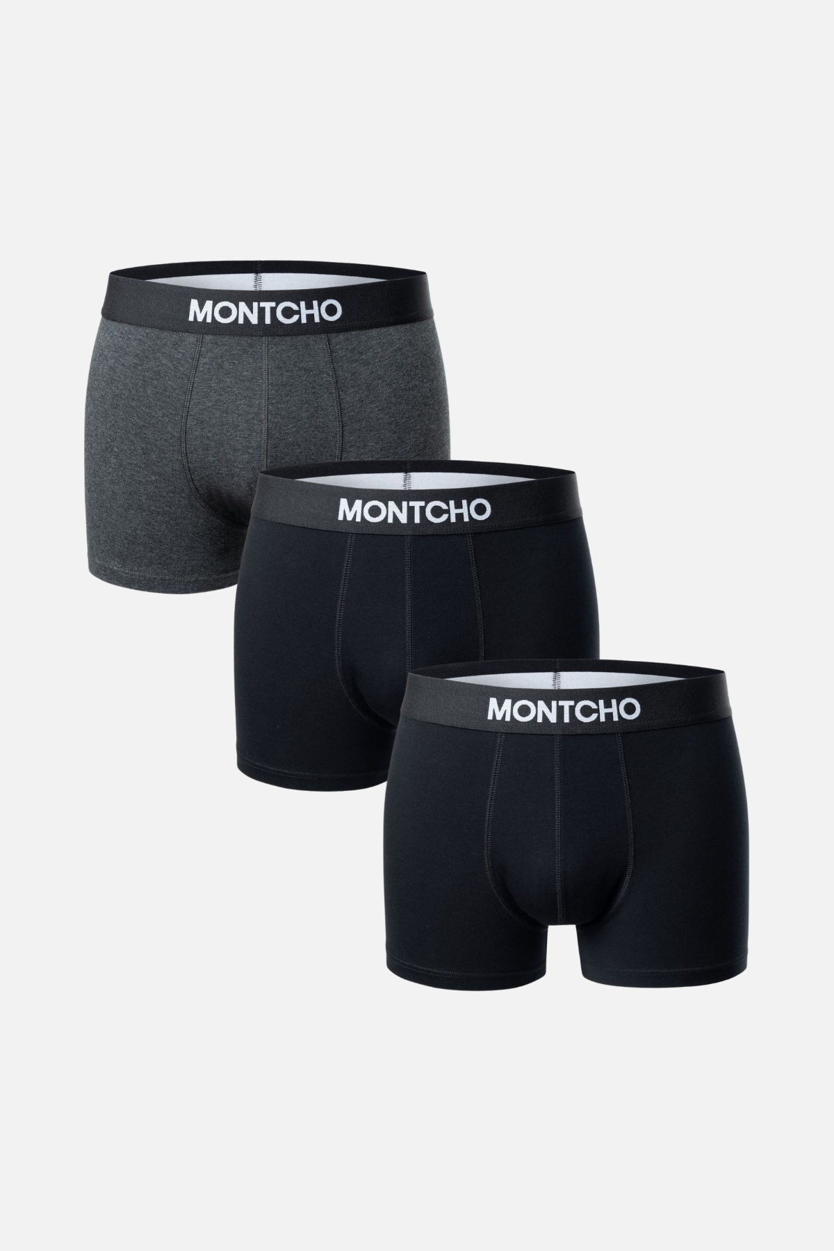 Heren Casual Trunks 3-pack - Shadow