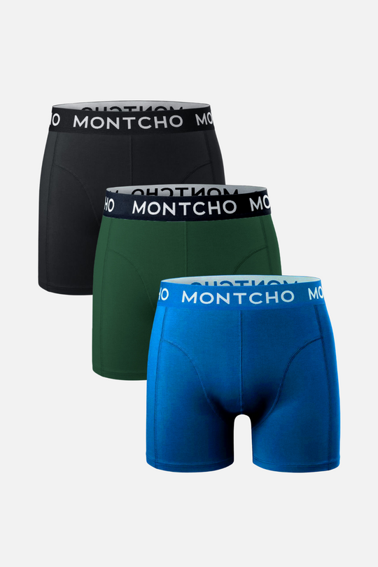 Lot de 3 Boxers Homme Premium - Nuit