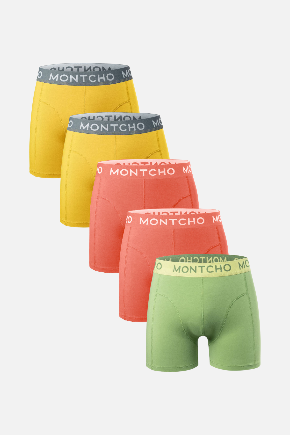 5-pack Men's Premium Boxers - Dynamic Colors