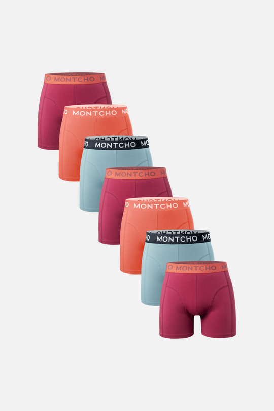 Lot de 7 boxers premium pour hommes - édition minimaliste