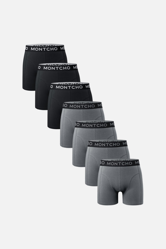 7-pack Boxer Shorts Men Premium - Darkness