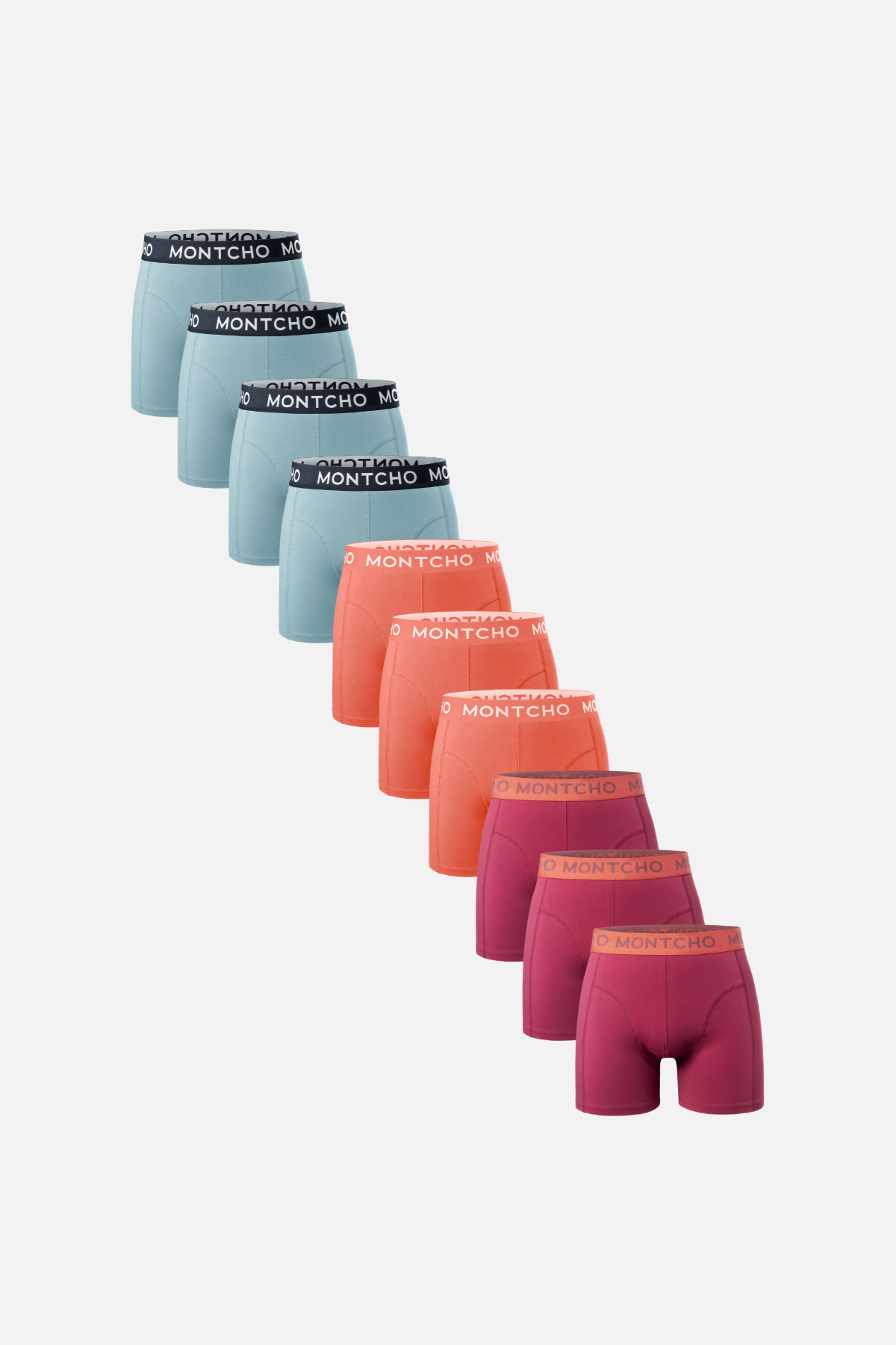 10-pack Men's Premium Boxers - Minimalist Edition
